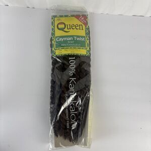 Sepia Queen Cayman Twist Braid 100% Kanekalon Color M 4/30 Dark brown Extension